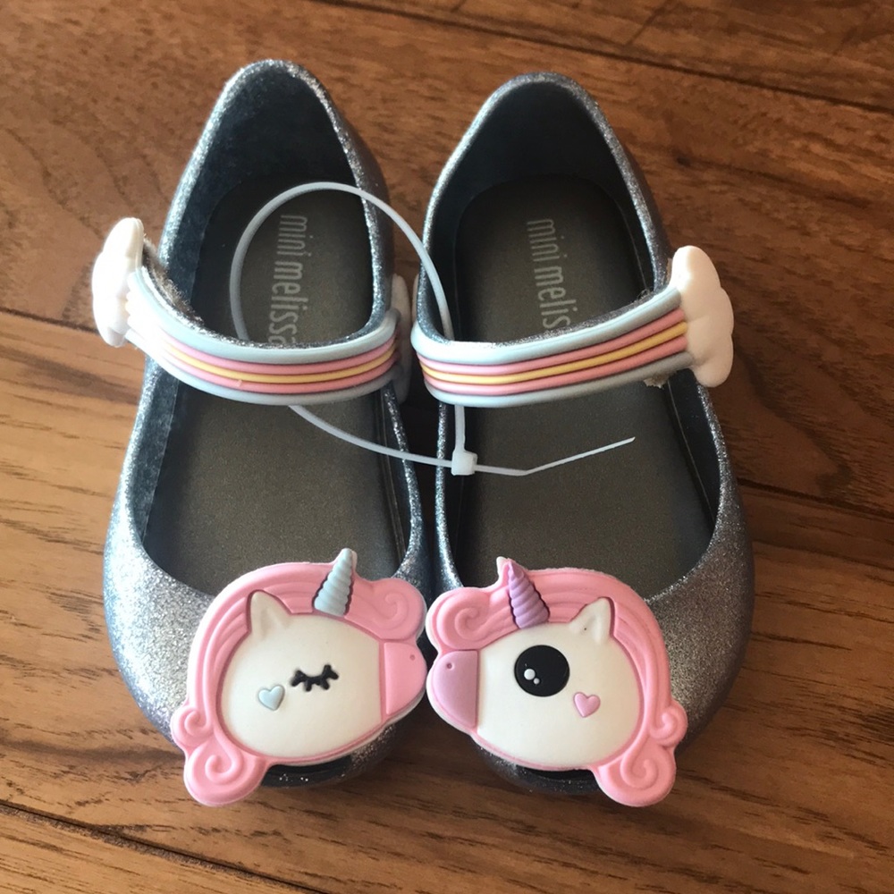 Mini Melissa Girls Jelly Flats. NWT - Picture 1 of 5